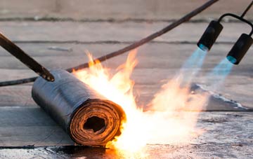 Heogan asphalt flat roofing repairs
